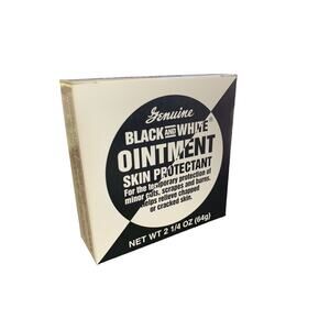 J. Strickland & Co. Genuine Black & White Ointment Skin Protectant - 2.25 oz